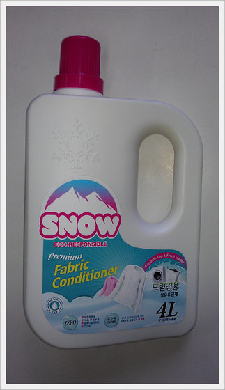 [Snow] Eco-friendly Fabric Conditioner 4L